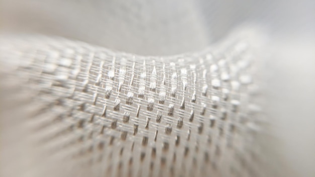 Kawałek haftu w zbliżeniu